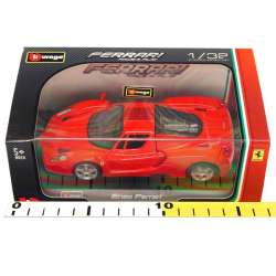 Bburago 1:32 Enzo Ferrari -czerwony,  pudełko plexi - 2