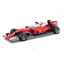 Bburago 1:32 Ferrari SF16-H  S.Vettel -czerwony, plexi - 1