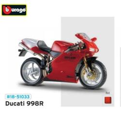 BBURAGO 1:18 MOTOR DUCATI 998R - 1